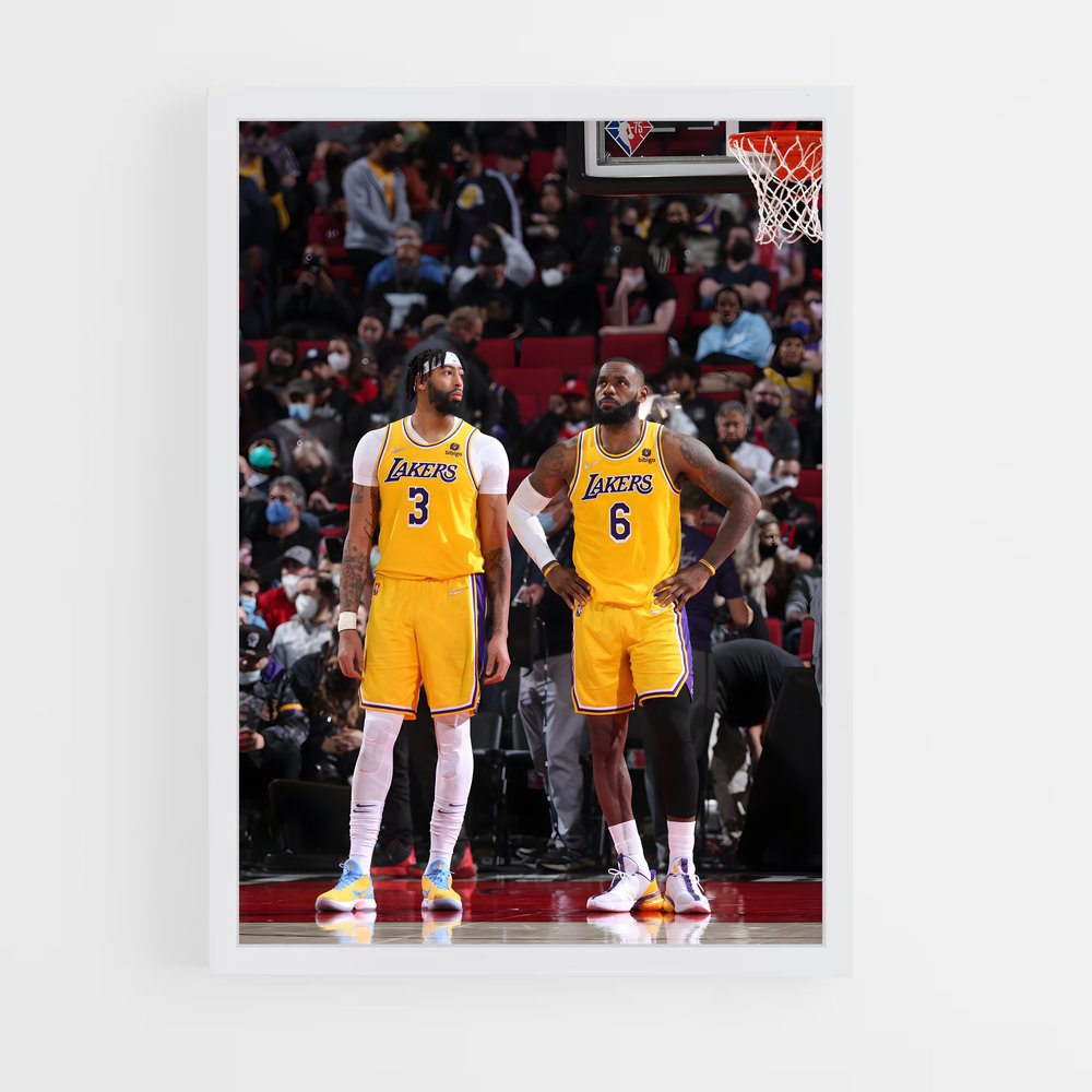 Poster L'Empire de Los Angeles – affiche Basketball (vue 3)